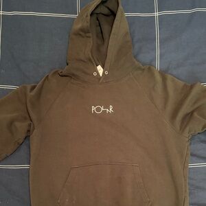 Polar skate co green hoodie